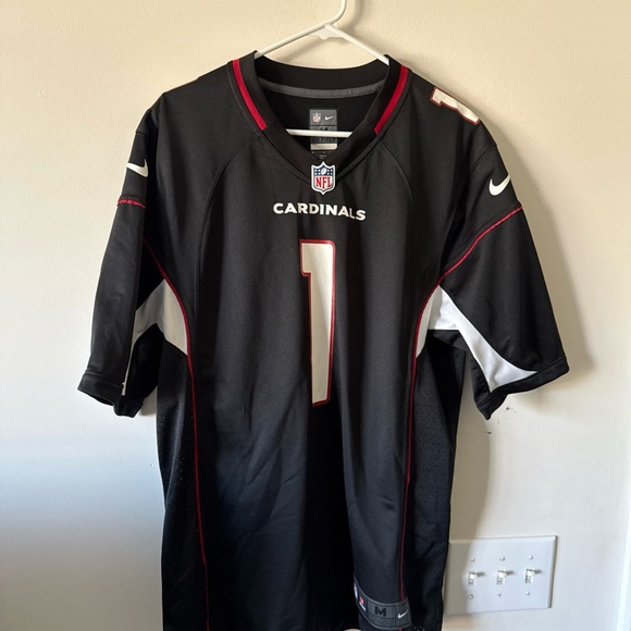 Nike Black and Red Men's Jersey - Picture 1 of 5